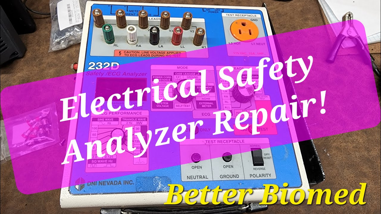 DNI 232D Electrical Safety Analyzer Repair!