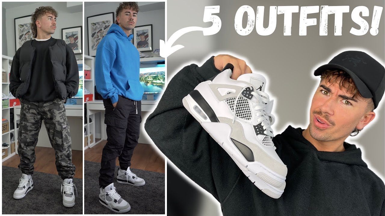 5 Outfits With The Jordan 4 Military Black