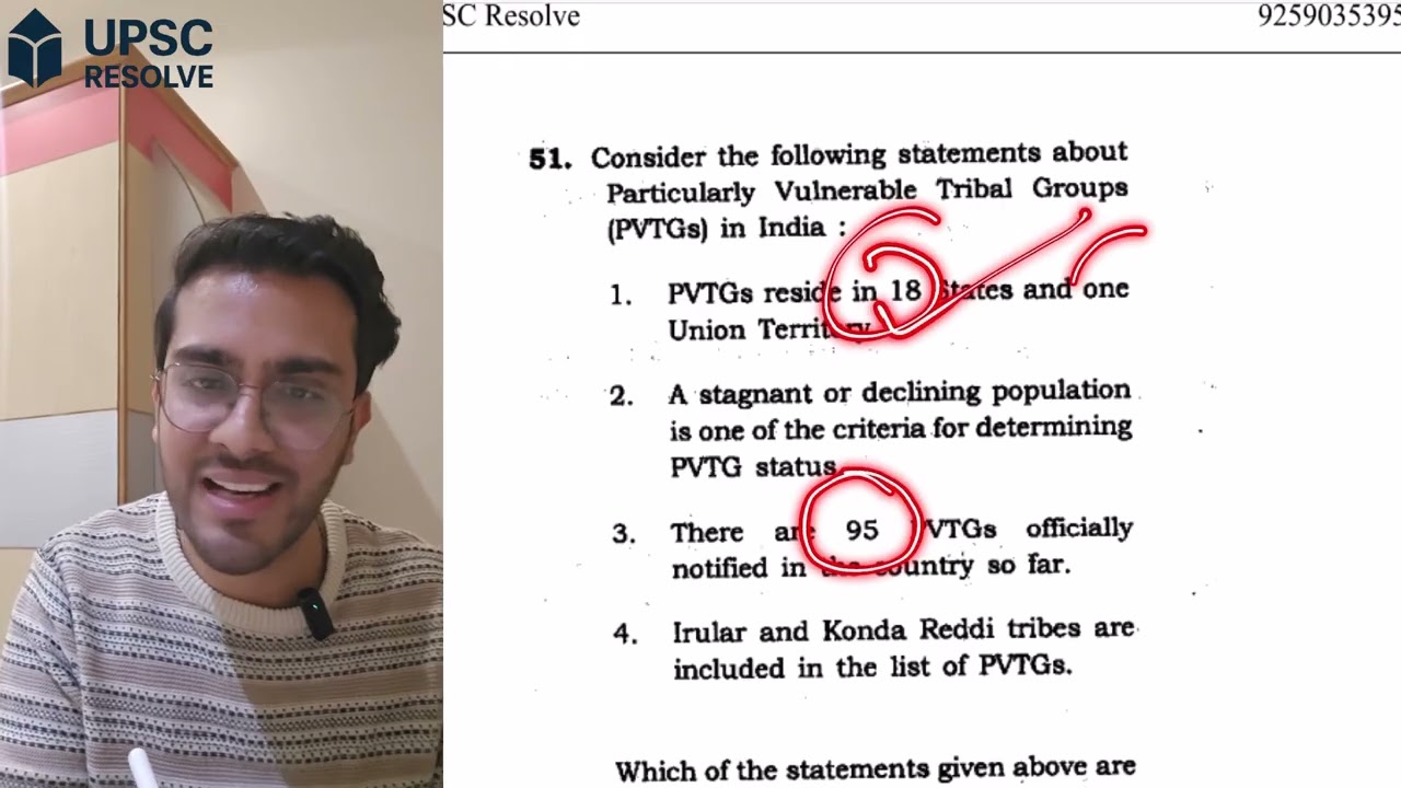 Подсказка для предварительного экзамена UPSC (Часть 5.1) | 