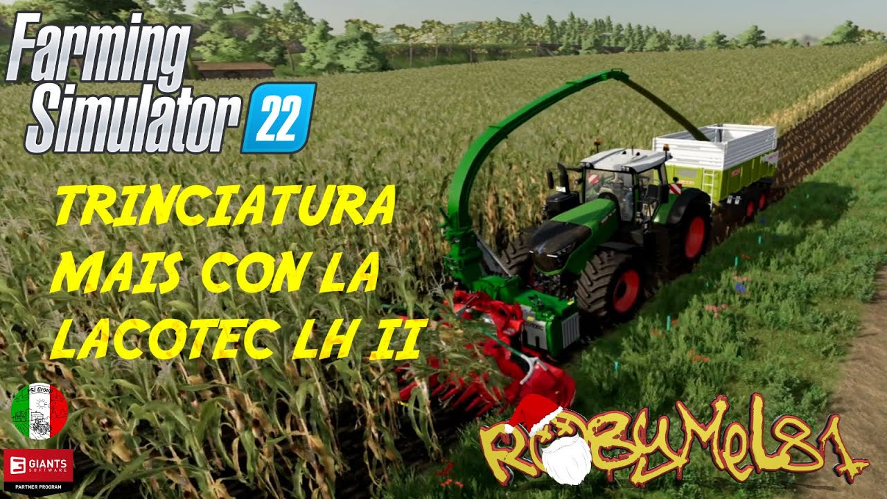 FARMING SIMULATOR 22 - ITA - SERIE EUROPEA - 15 - Trinciatura del Mais con