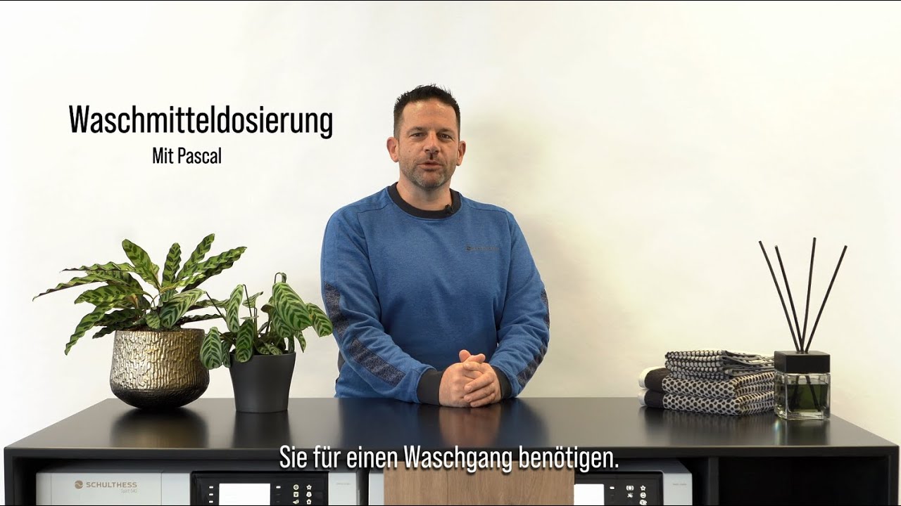 Waschmitteldosierung &ndash; Schulthess FAQ Tipp