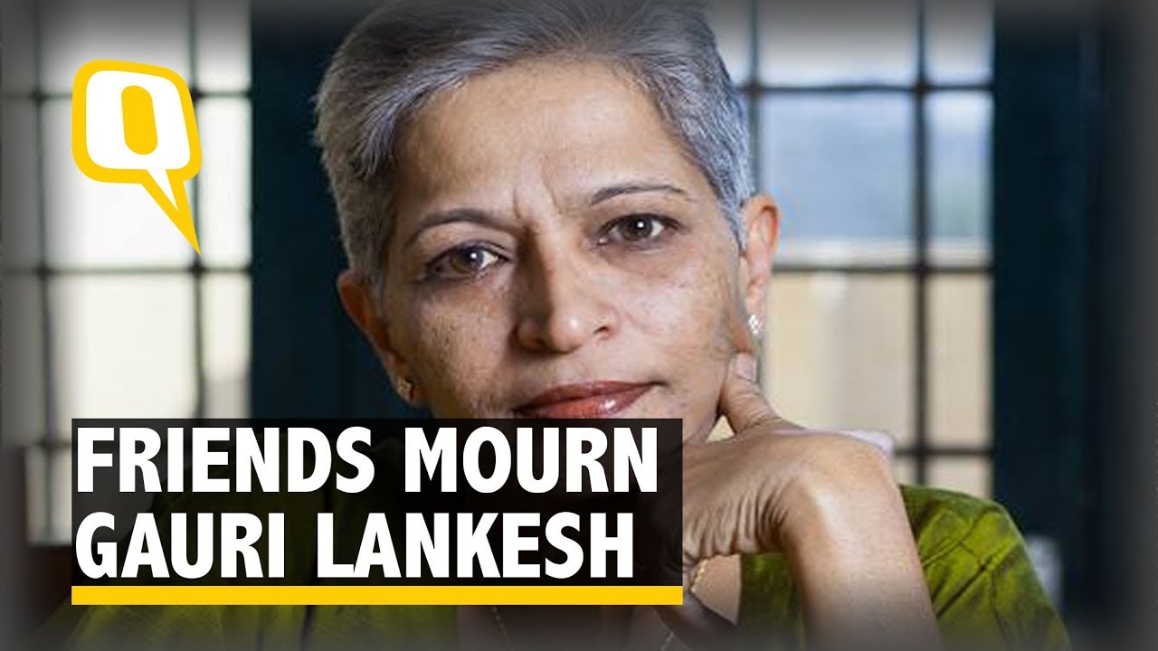 ‘She’s Not a Terrorist’: Friends Mourn Journalist Gauri Lankesh