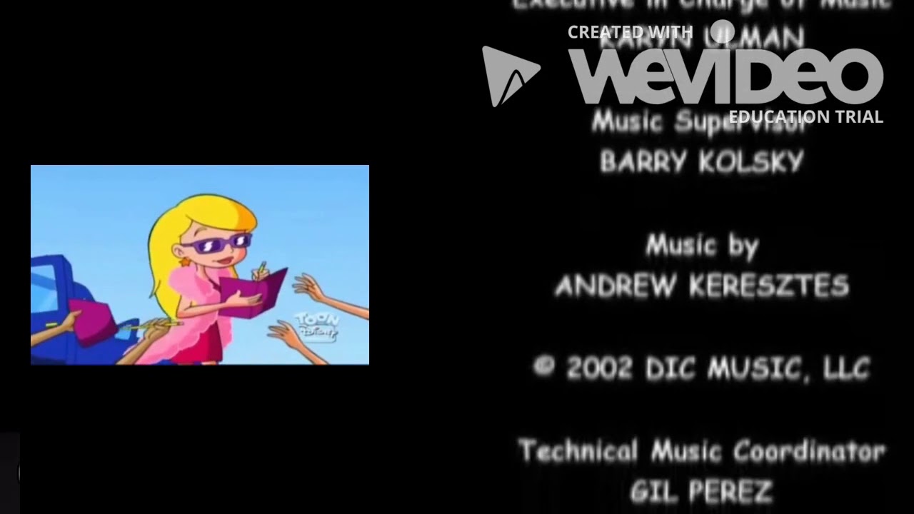 Disney's  Sabrina the Animated Series Credits