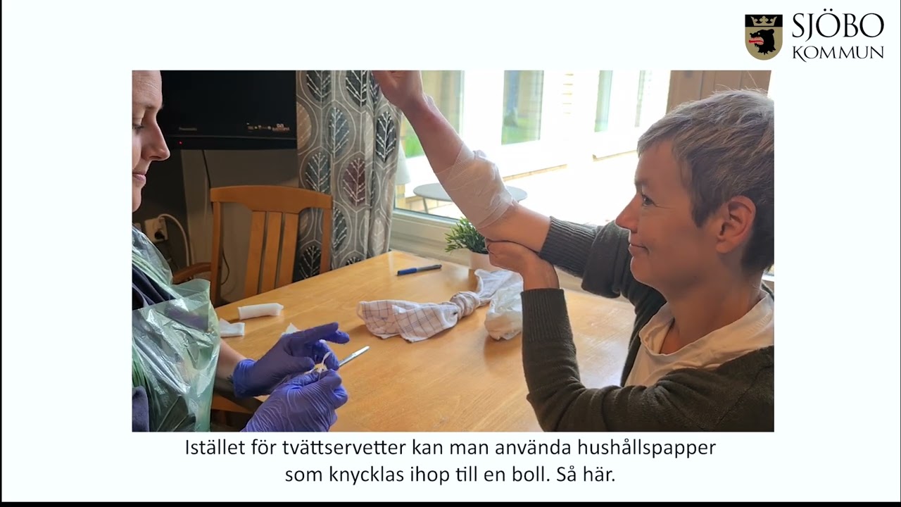 Akut omhändertagande av sårskada