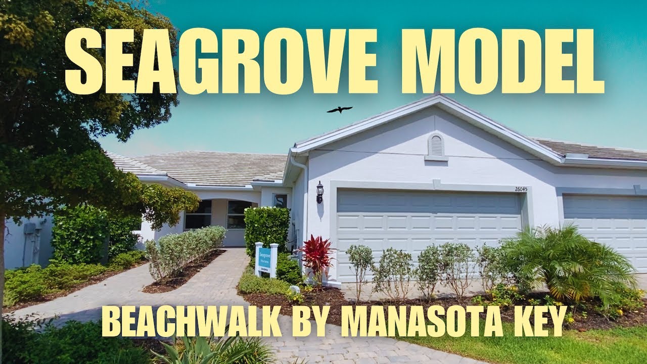 Discover the Seagrove Model at Beachwalk by Manasota Key, Englewood