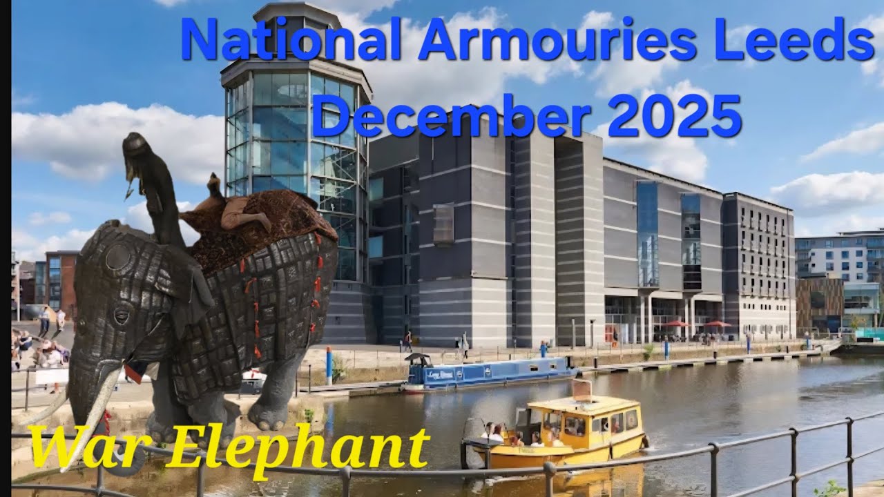 Royal Armouries Leeds Dec 25. Museum exhibits.