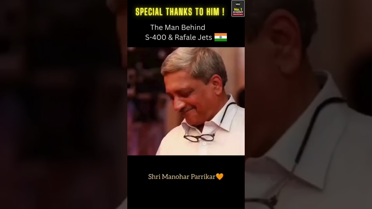The Hidden Hero Behind Rafale & S-400 | Tribute Beyond Manohar Parrikar 🇮🇳 #shorts