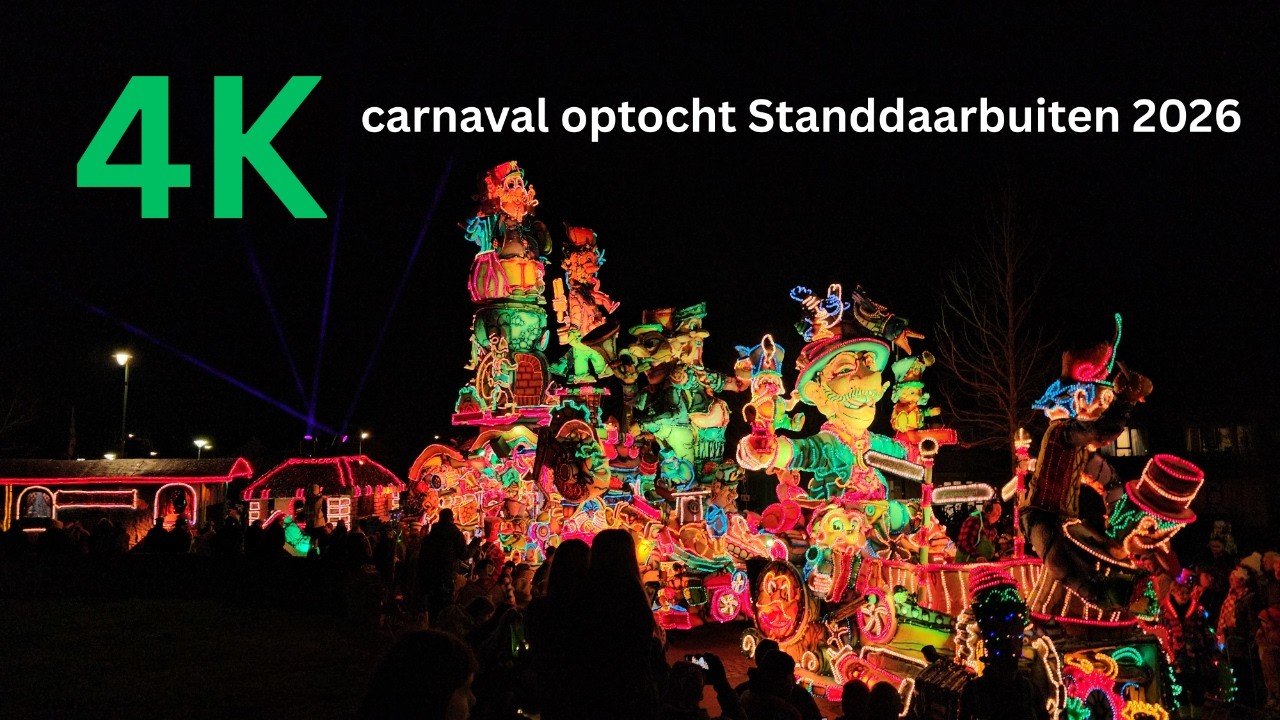 Carnaval optocht Standdaarbuiten 2026 | 4K impressie