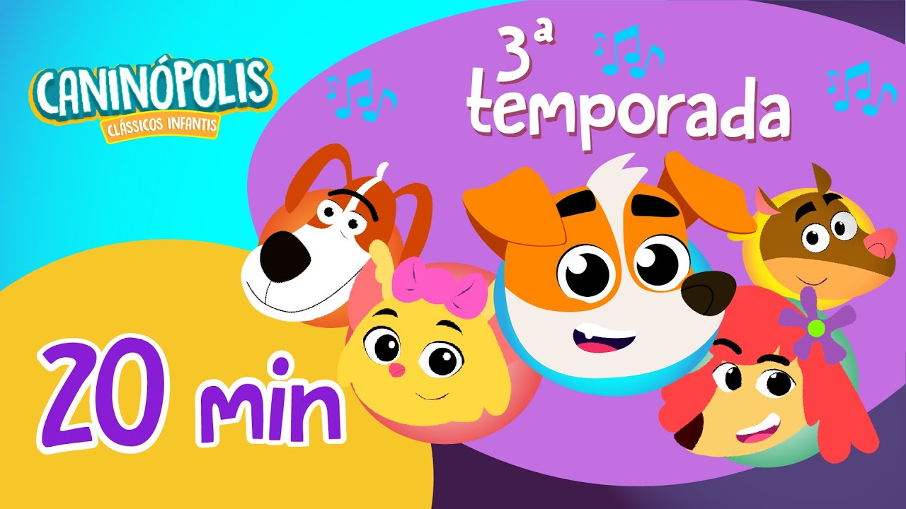 CANINÓPOLIS 3ª TEMPORADA COMPLETA - 20 minutos de diversão! 🎵