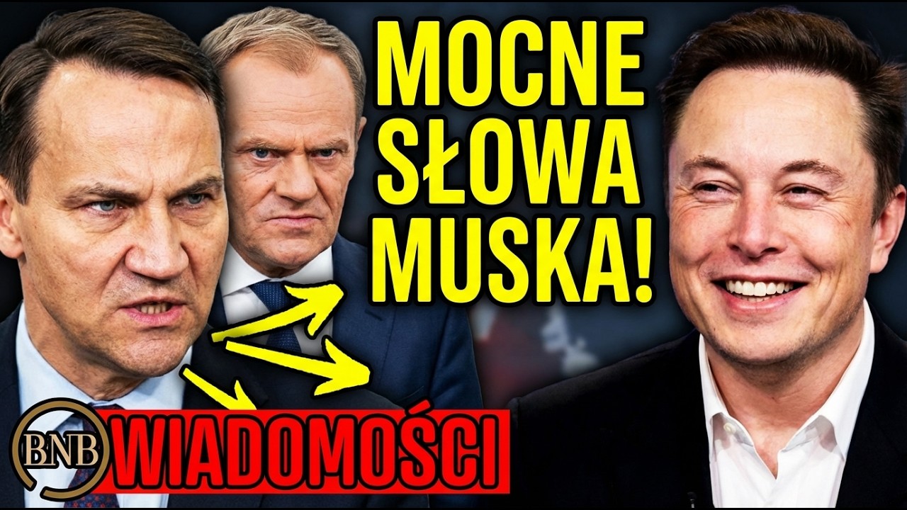 Wybuchła AWANTURA Sikorskiego z Muskiem! Takiego SKANDALU Jeszcze Nie Było