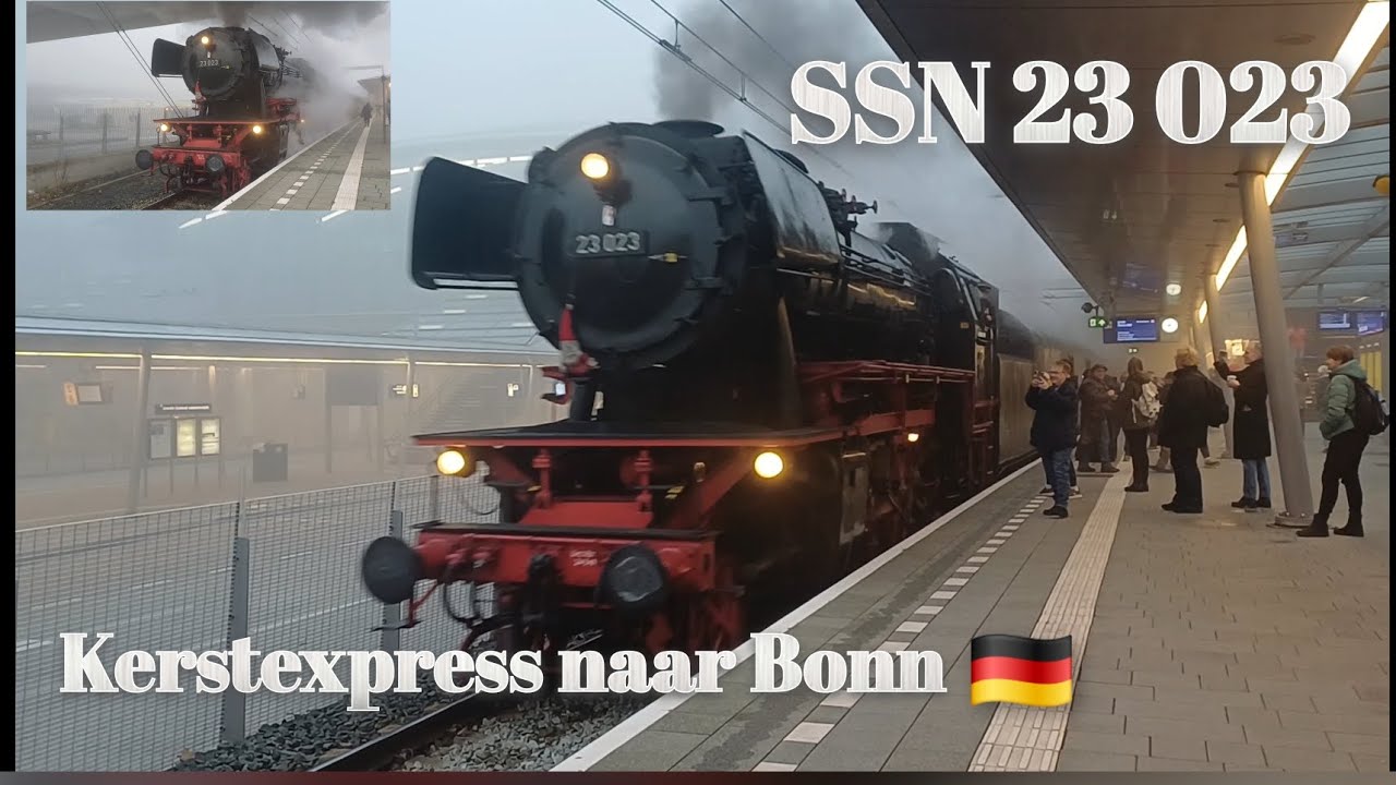 SSN 23 023 Kerstexpress naar Bonn 🇩🇪
