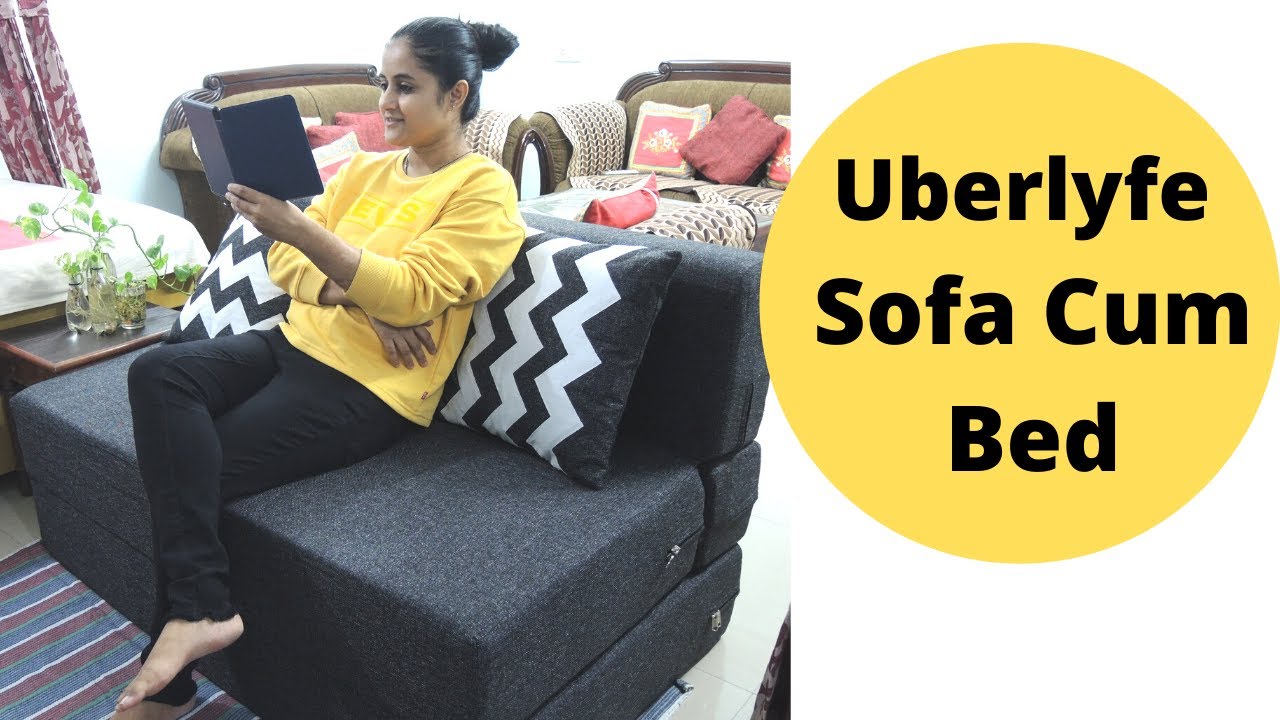Распаковка и обзор двухместного дивана-кровати Uberlyfe после использования | Диван-кровать для н...