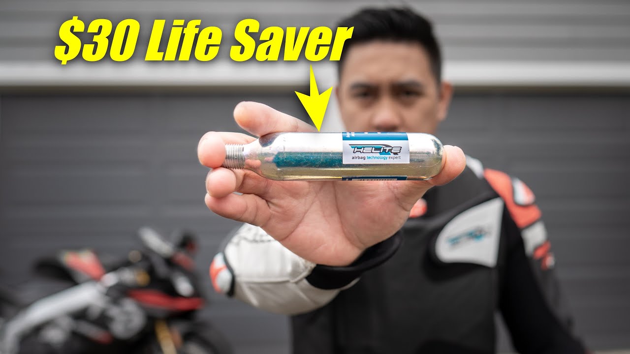 This Motorcycle Air Bag Vest could save your life