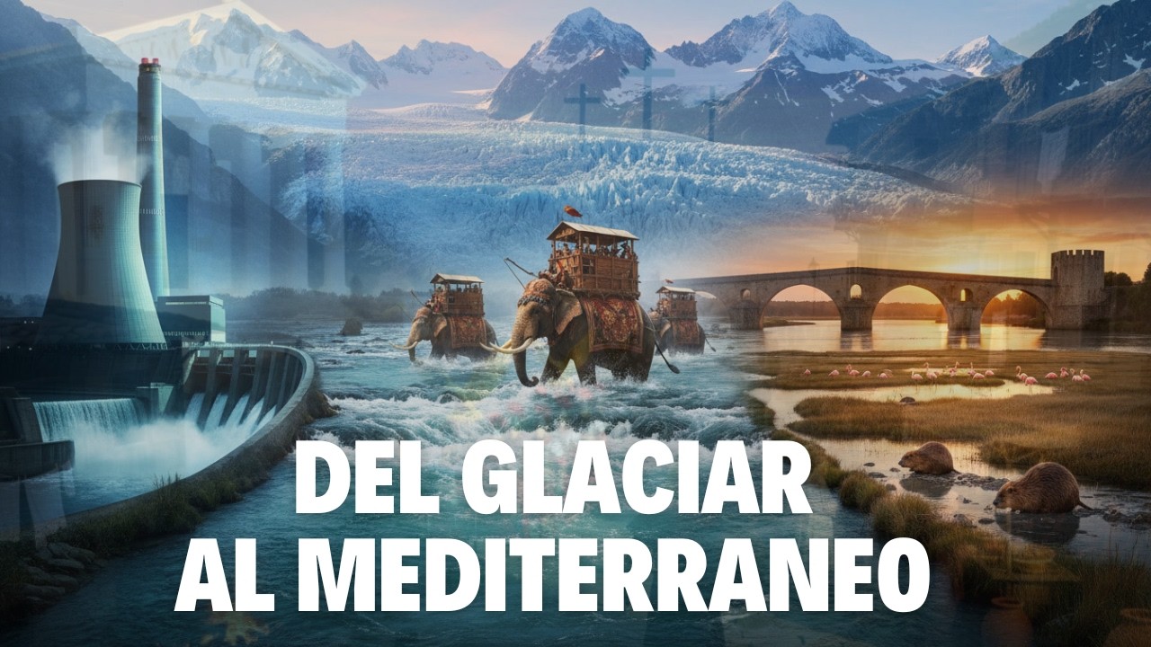 El Gigante Indomable que Alimenta a Francia y Suiza | El río Ródano