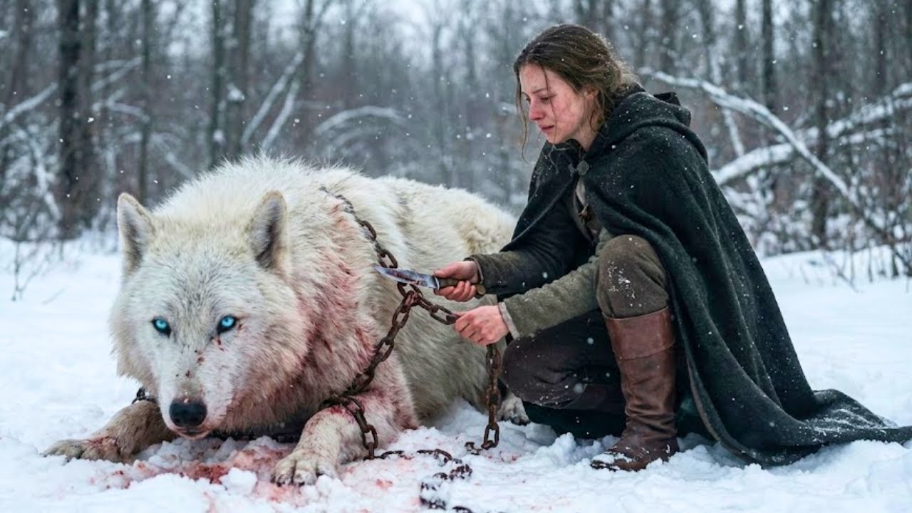 They Left a White Wolf to Die — She Cut the Chains and Claimed the Alpha King
