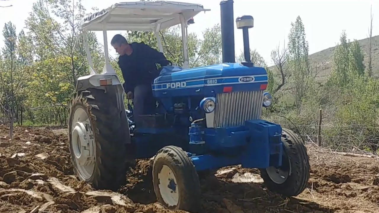 Ford 6610 Bahçe Sürüyoruz
