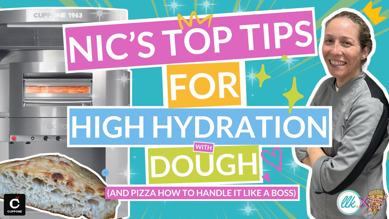 🎓Nic's Top Tips for High Hydration Dough🍕💦