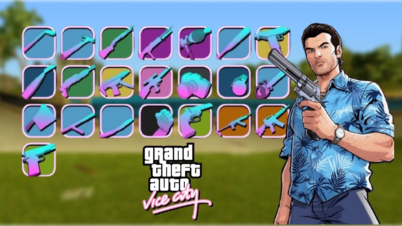 Where to Find the Best Weapons in GTA Vice City (Flamethrower, RPG, & More!) #gta