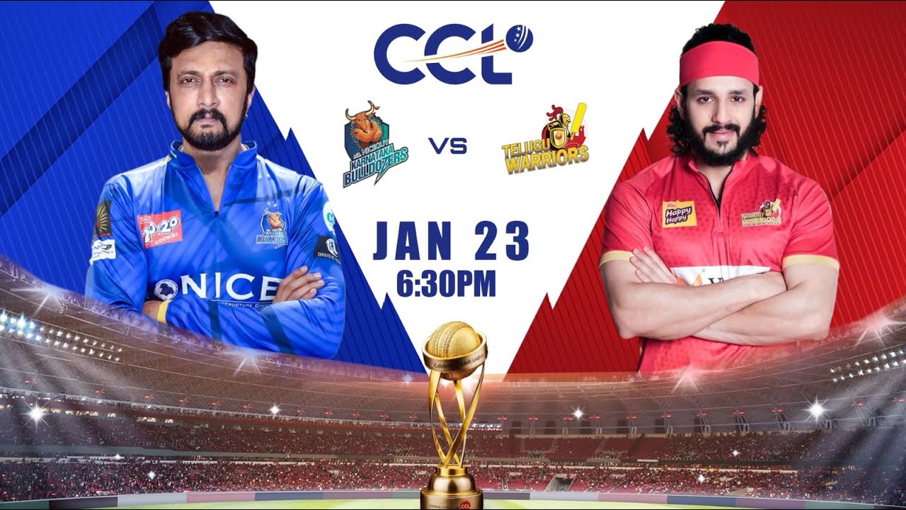 Telugu Warriors vs Karnataka Bulldozers | CCL 2026 Match 8 PROMO | Watch LIVE on JioHotstar