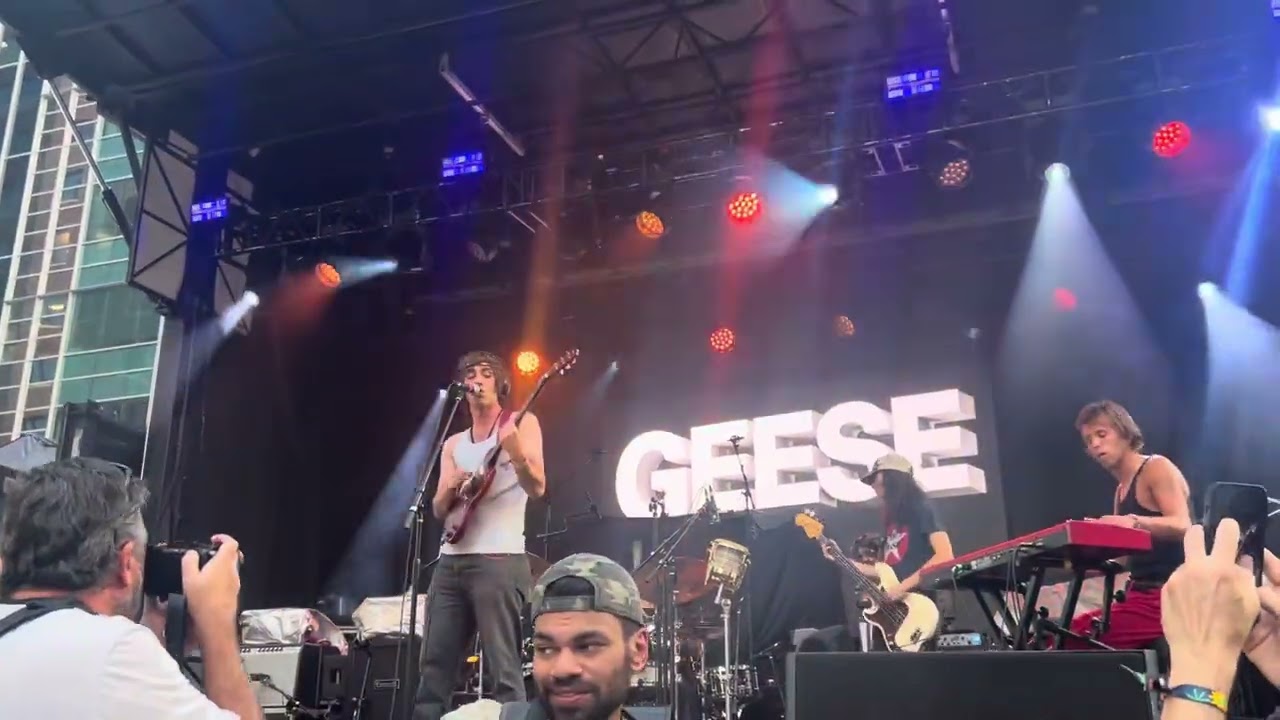 Geese - 100 Horses (live debut 9/5/25, Hopscotch Music Festival, Raleigh, NC)