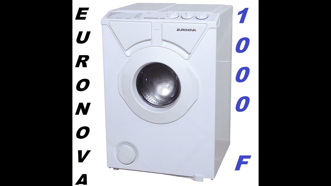 EURONOVA 1000 WA 355/10/F Mini Waschmaschine, 1000U/min Erstinbetriebname. Maße: H:67, B:46cmT:47cm