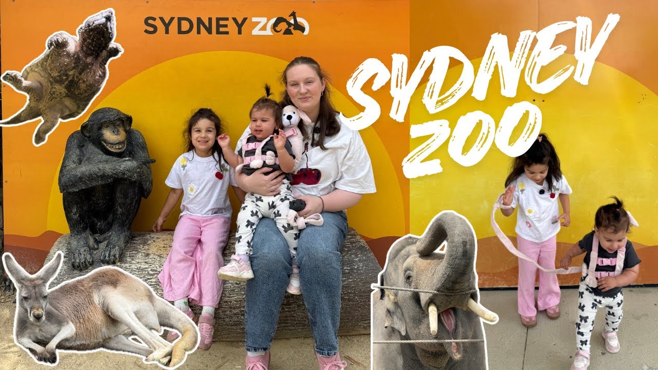 🐘 Sydney Zoo Day Out + Uber Dinner & Dessert 🍨