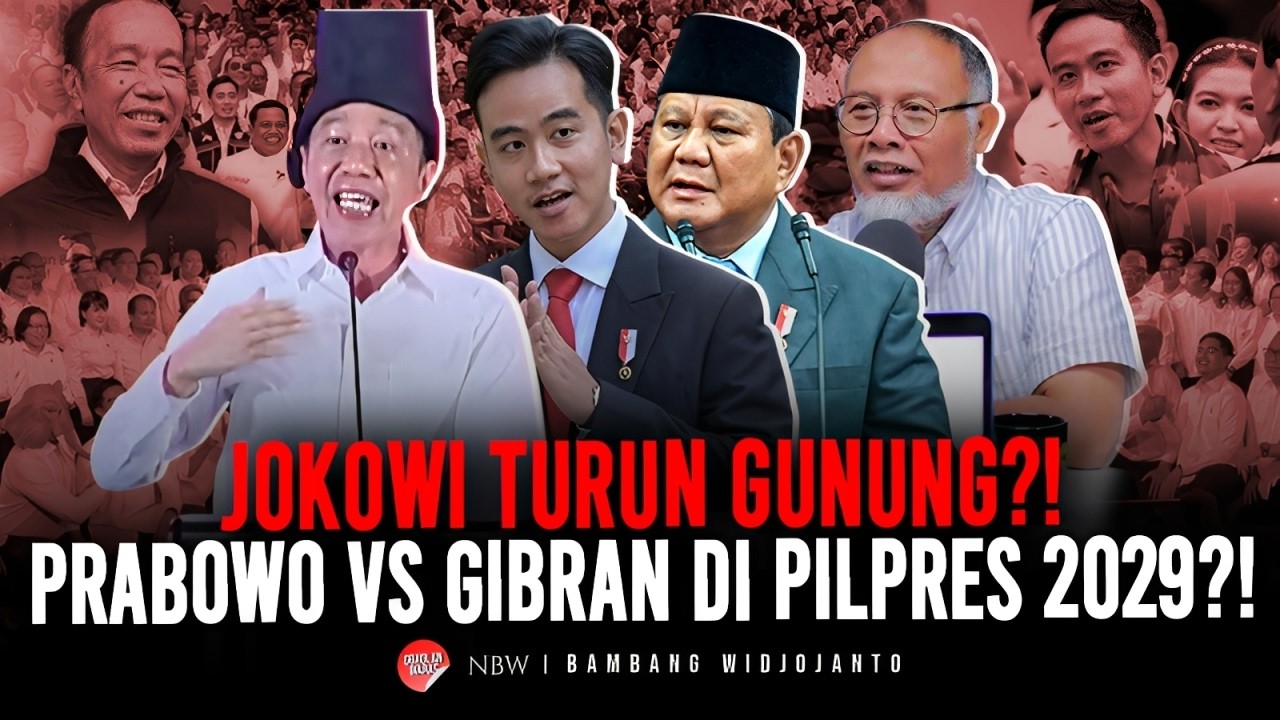 JOKOWI TURUN GUNUNG?! PRABOWO VS GIBRAN DI PILPRES 2029?!