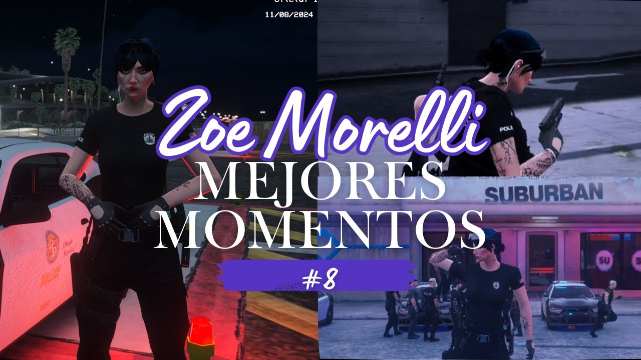 Mejores Momentos de Zoe Morelli 🩵 🚔 #8        | @Micaelala |
