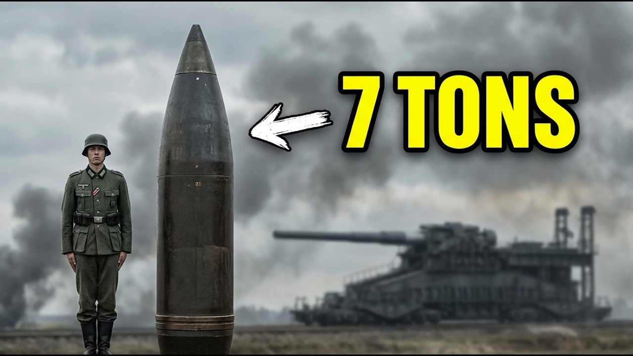 Schwerer Gustav: The 1,350-Ton Gun That Fired 7-Ton Shells