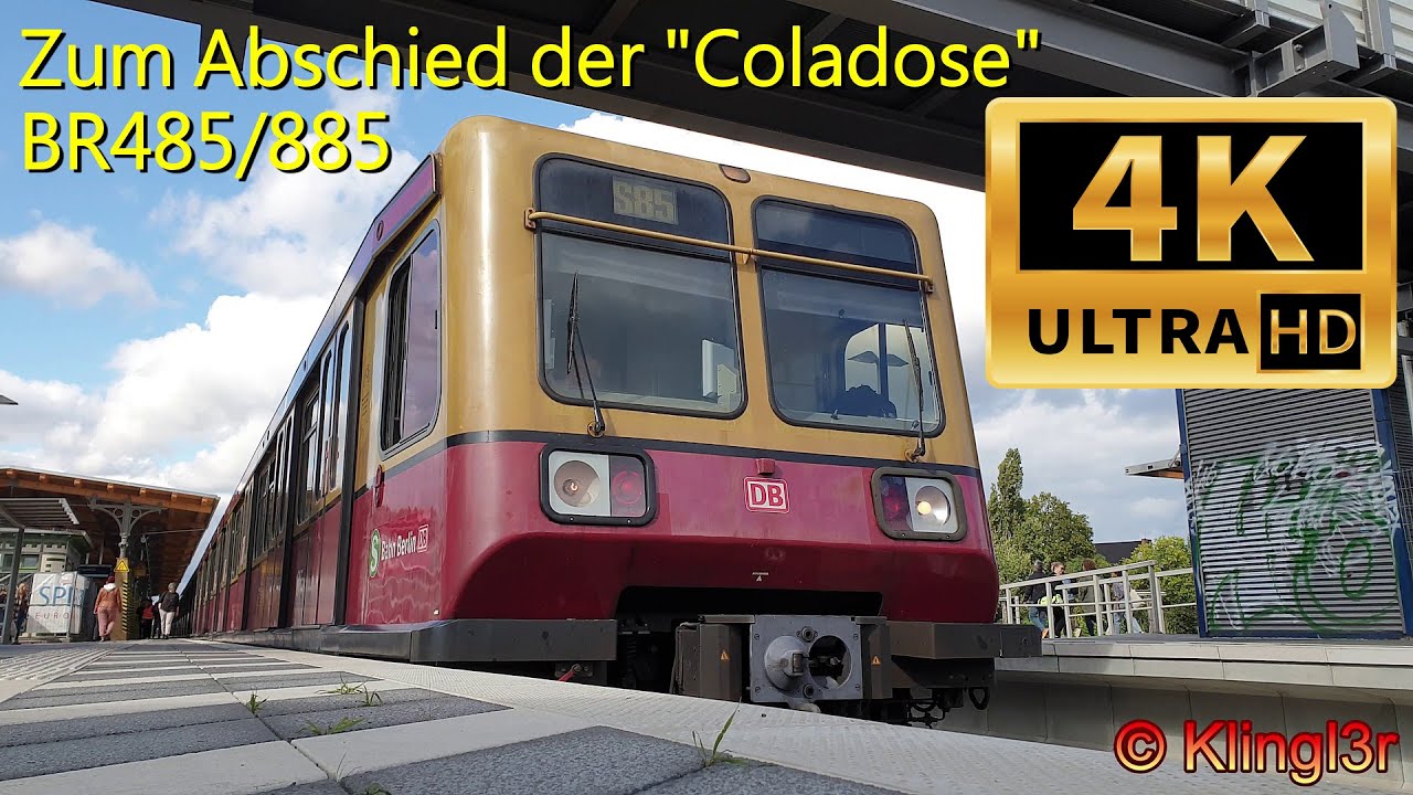 S-Bahn Berlin - zum Abschied der BR 485 - ein Video-Tribut in 4K