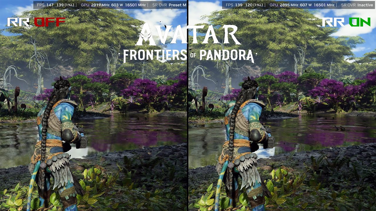 DLSS 4.5 VS Ray Reconstruction | Avatar Frontiers Of Pandora | RTX 5090