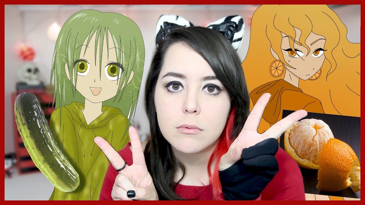 Drawing Random Things as Anime Girls