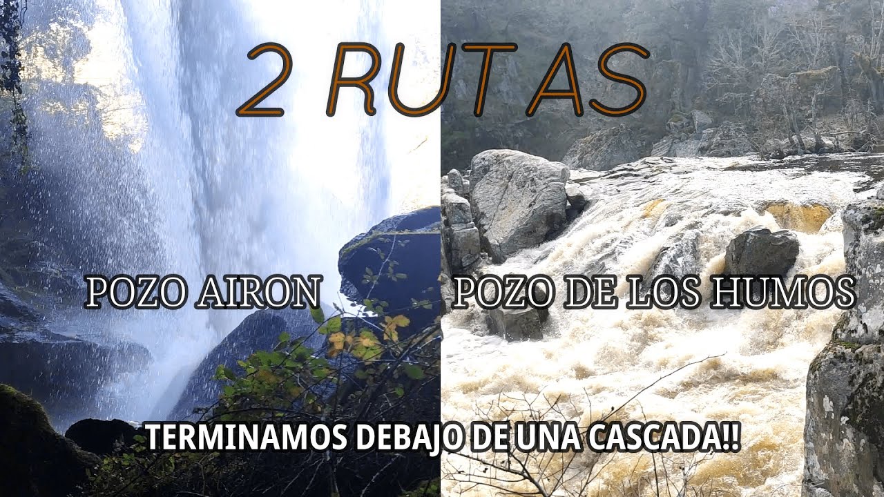 Vlog🥾2 RUTAS de SENDERISMO en SALAMANCA BONITAS:POZO de los HUMOS🌲POZO AIRON💧Dentro de una CASCADA