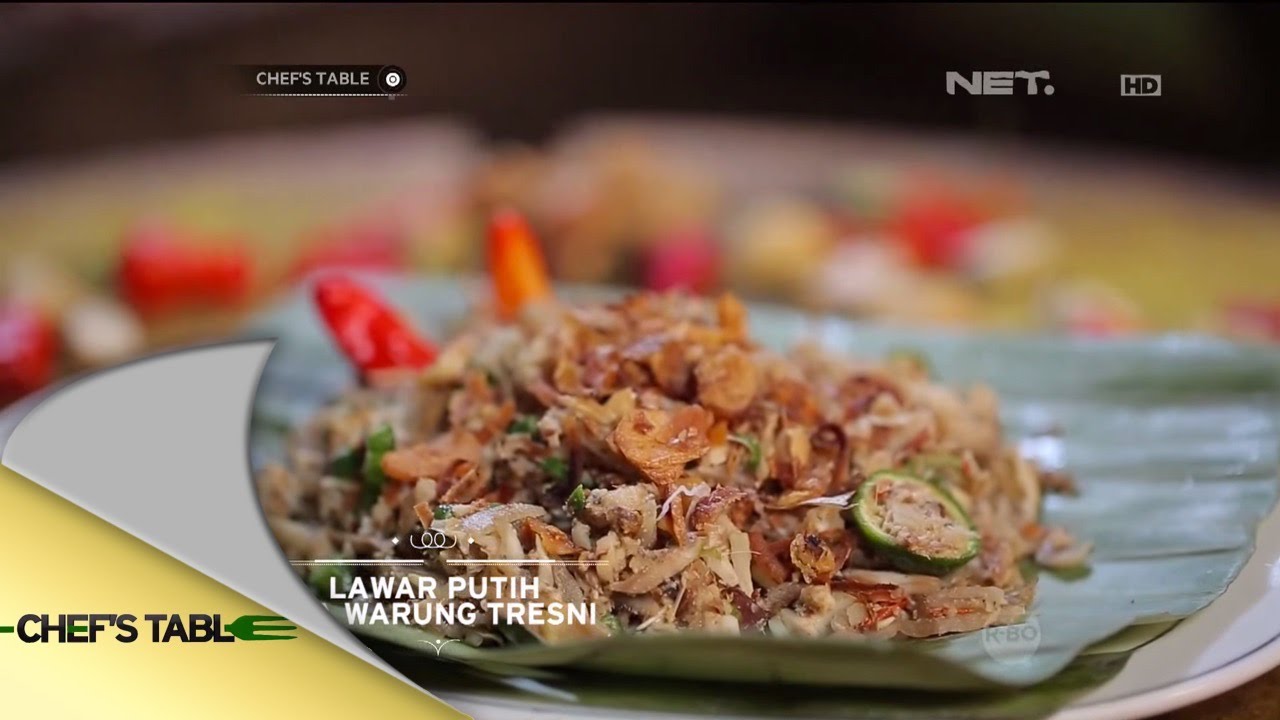 Lawar Putih Ala Warung Tresni - Chef's Table Goes To Bali