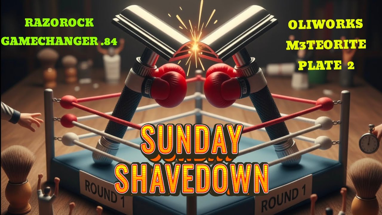 Sunday Shavedown! GameChanger .84 VS. M3TEORITE Alu plate 2