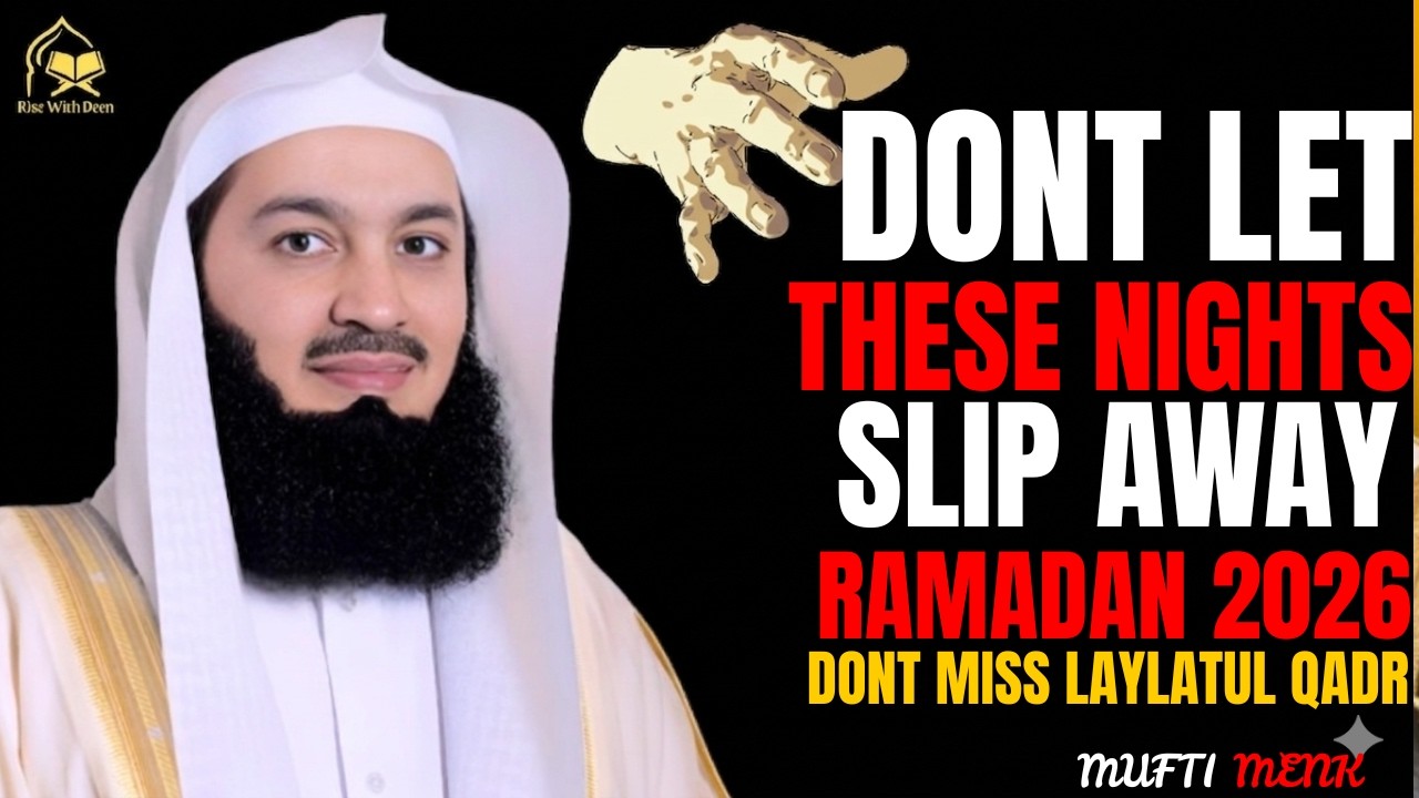 Last 10 Nights Are Slipping Away Before It's Too Late! | Islamic Motivation | Laylatul Qadr Reminder
