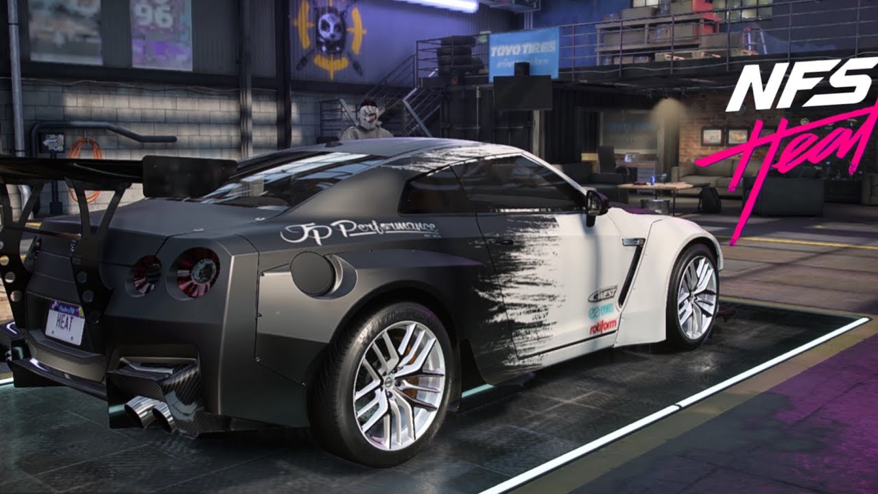 Need for Speed heat NISSAN GT-R Premium '17 customization ￼and gameplay