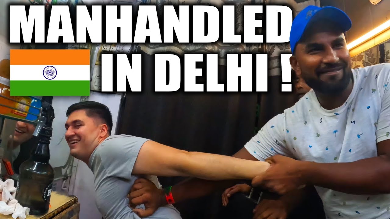 Absurd $60 Indian Head Massage 🇮🇳 Pain or Pleasure ?