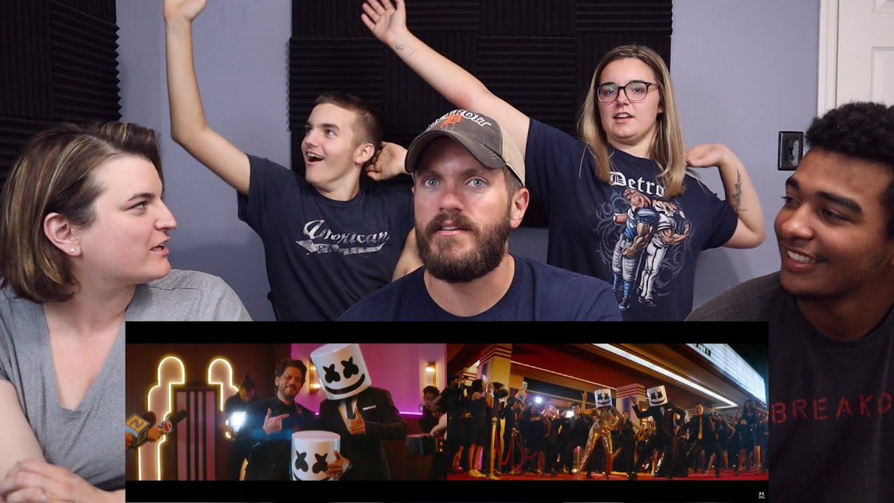 Marshmello x Pritam - BIBA REACTION! feat. Shirley Setia & Shah Rukh Khan