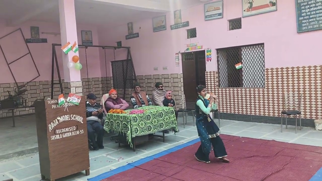 Republic Day celebration in Raja Model School