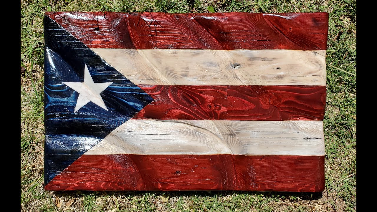 (4K) How to Make a Real 3D Wavy Flag (Puerto Rico)/Cómo hacer una bandera ondulada en 3D Puerto Rico