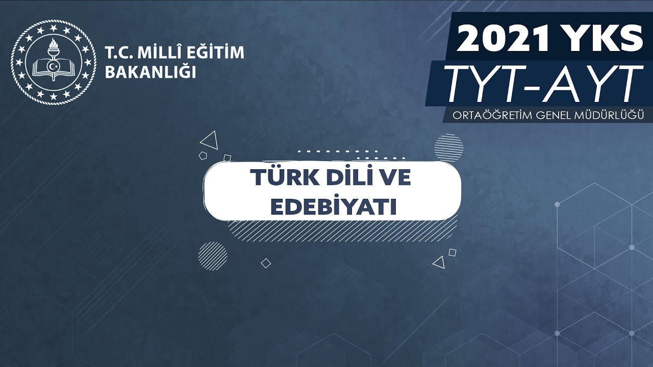 Türk Dili ve Edebiyatı (AYT) YKS Kampı Soru Çözüm-16