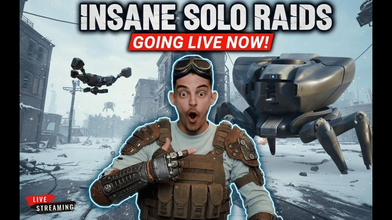 Insane Solo Raids Getting Everything By all Means | Arc Raiders (Portrait)