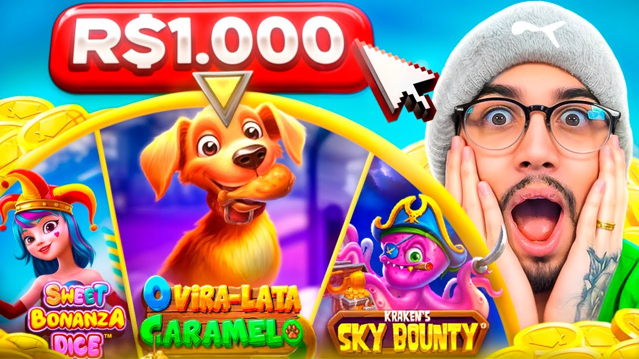 S&Oacute; VALE B&Ocirc;NUS DE R$1000 NOS SLOTS DA PRAGMATIC!!! *absurdo demais*