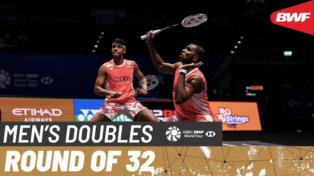 YONEX All England Open 2025 | Lundgaard/Vestergaard (DEN) vs. Rankireddy/Shetty (IND) [7] | R32