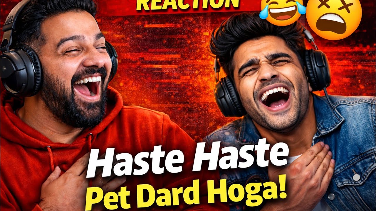 Haste Haste Pet Dard Ho Jayega 😂 | Funniest Reaction Video Ever 🤣