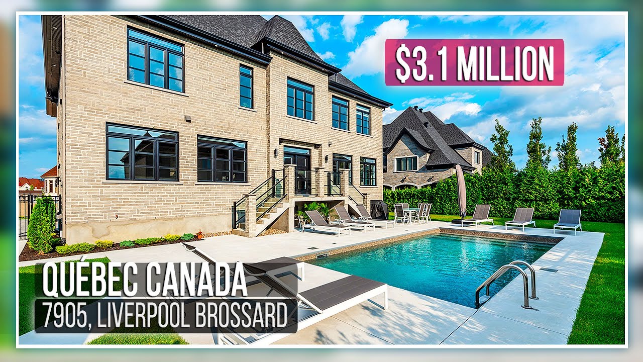 Tour this divine luxury home | $3.1 Million Contemporary Residence | 7905 Liverpool Brossard