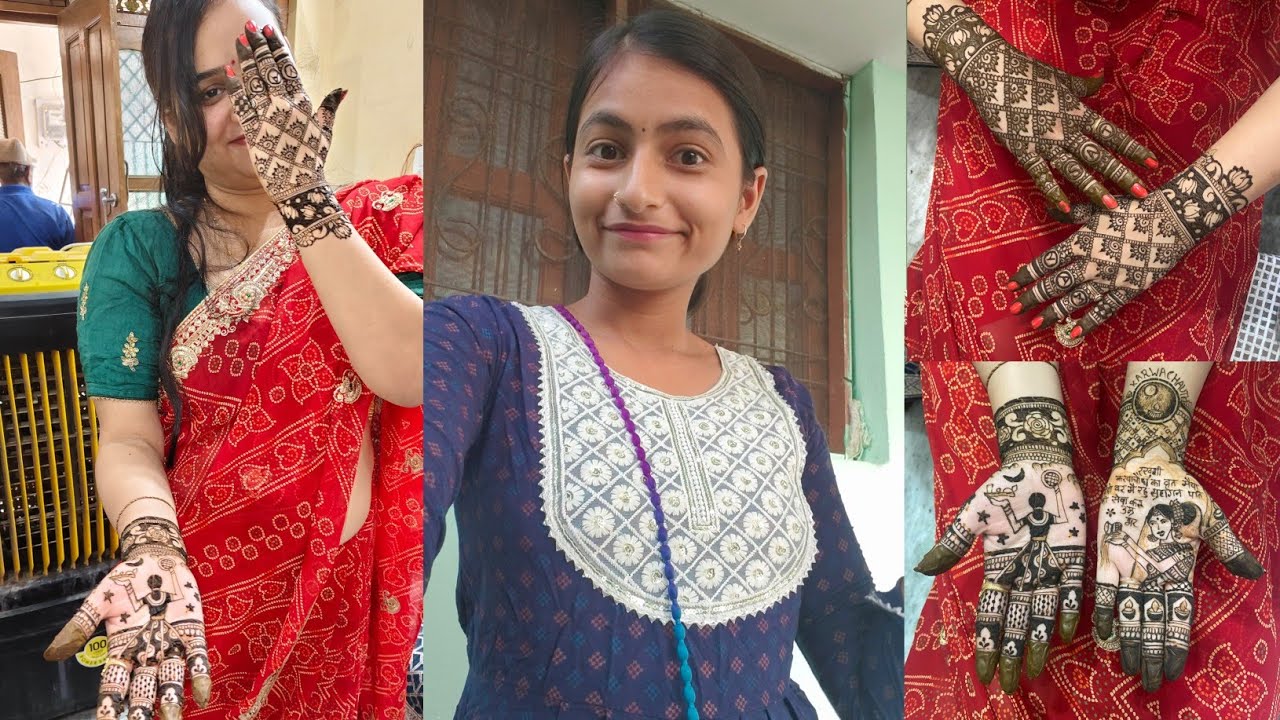 करवाचौथ के दिन आया चार मेंहदी का ऑर्डर 😱 || रियल लाइफ स्ट्रगल ऑफ मेंहदी आर्टिस्ट 😱😱 || Mehndi vlog