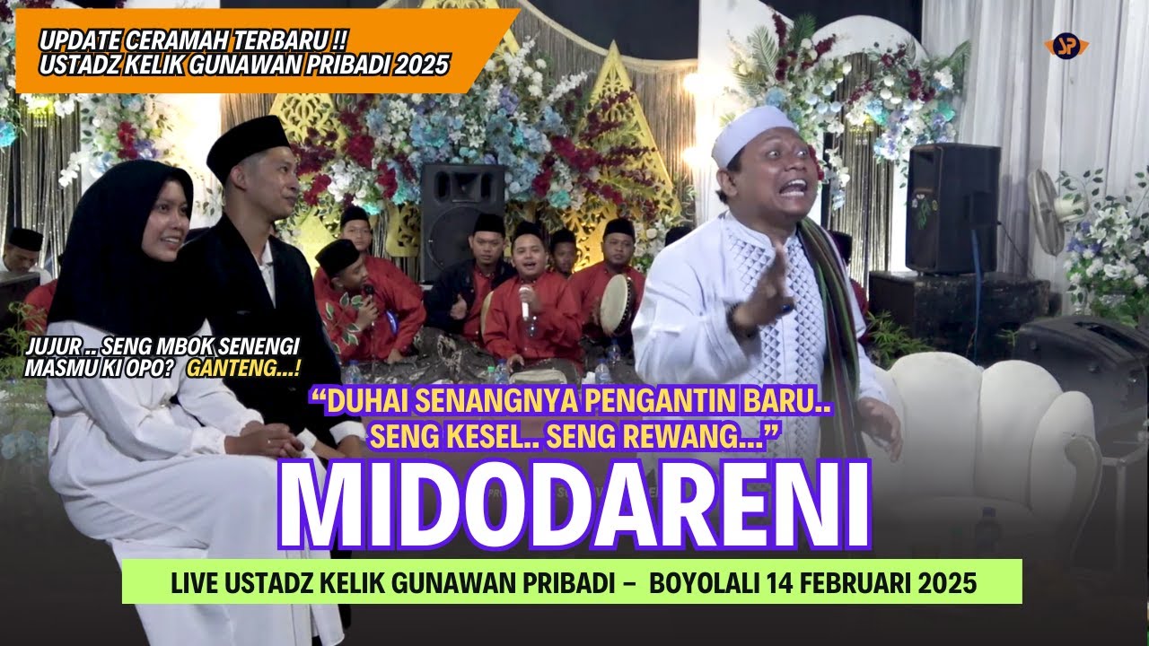 KYAI LUCU POLL!!  KELIK GUNAWAN PRIBADI - (MIDODARENI) FULL ROASTING CALON MANTEN!!