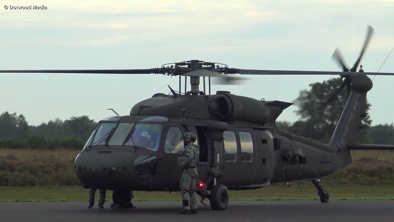 Sanicole Airshow 2024 | Sikorsky UH-60 Black Hawk Helicopter | Swedish Air Force | HKP-16